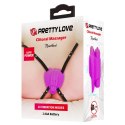 Stymulator łechtaczki Pretty Love Heartbeat 10 wibracji BAILE