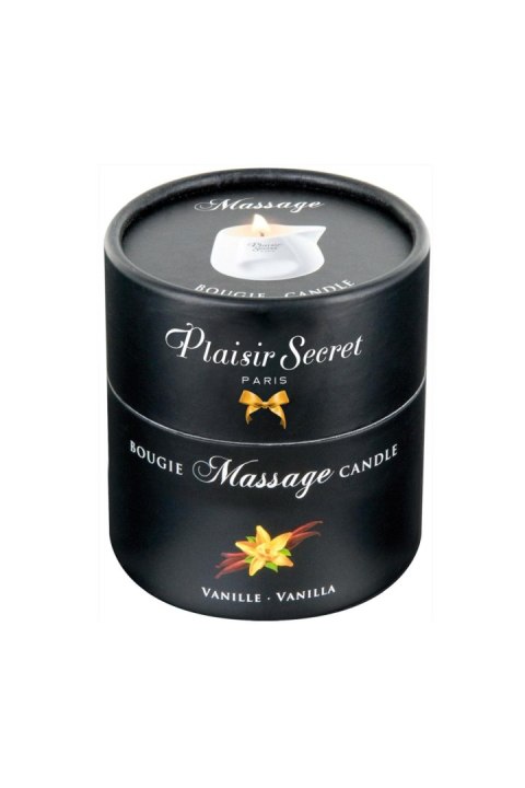 Świeca do masażu waniliowa Plaisir Secret 80 ml Plaisir Secret