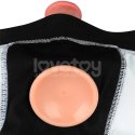 Szorty do strap on Chic Lovetoy czarne talia 81 89 cm Lovetoy