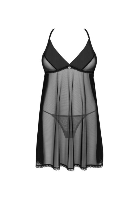 Babydoll i stringi Latinesa Obsessive czarne XS/S Obsessive