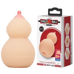 Masturbator piersiowy żeberkowany Crazy Bull Calabash Crazy Bull