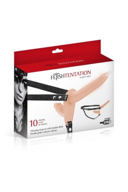 Podwójny wibrujący strap-on Fetish Tentation USB Fetish Tentation