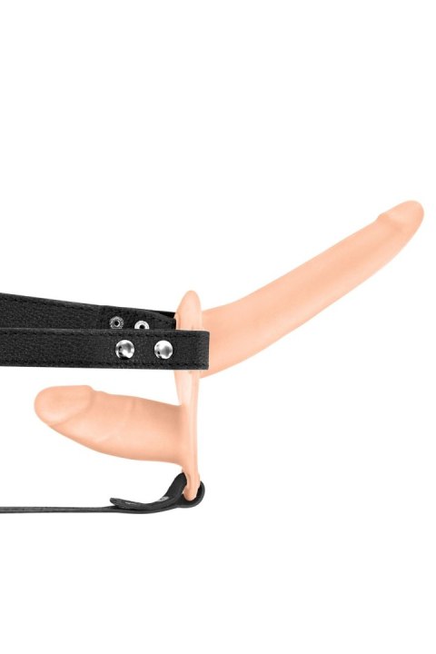 Podwójny wibrujący strap-on Fetish Tentation USB Fetish Tentation