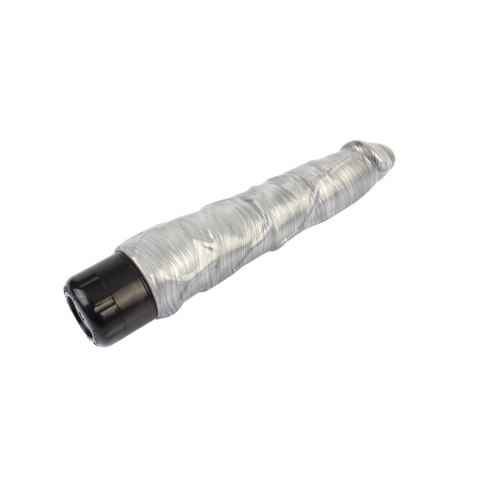 Realistyczny wibrator Pleasure Ranger srebrny DarkMuscle 22,5 cm DarkMuscle