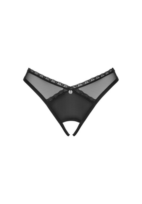 Stringi otwarte Latinesa Obsessive czarne XS/S Obsessive