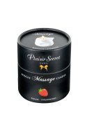 Świeca do masażu truskawkowa Plaisir Secret 80ml Plaisir Secret