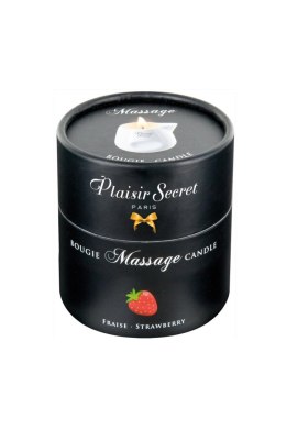 Świeca do masażu truskawkowa Plaisir Secret 80ml Plaisir Secret