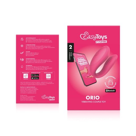 Wibrator dla par EasyConnect Orio sterowany aplikacją EasyConnect