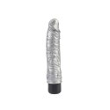 Wibrator realistyczny Chubby Beau Silver srebrny 22 cm DarkMuscle DarkMuscle