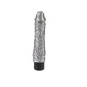 Wibrator realistyczny Chubby Beau Silver srebrny 22 cm DarkMuscle DarkMuscle