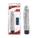 Wibrator realistyczny Chubby Beau Silver srebrny 22 cm DarkMuscle DarkMuscle