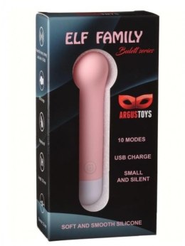 Wibrator silikonowy Argus Elf family 2 USB 10 cm Argus