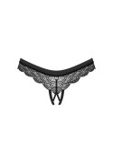 Figi otwarte koronkowe Chemeris Obsessive czarne M/L Obsessive