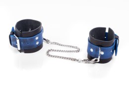 Kajdanki Crazy Horse niebieskie Whips Collection małe Whips Collection