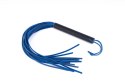 Pejcz Flogger Crazy Horse Whips Collection niebieski Whips Collection