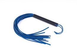 Pejcz Flogger Crazy Horse Whips Collection niebieski Whips Collection