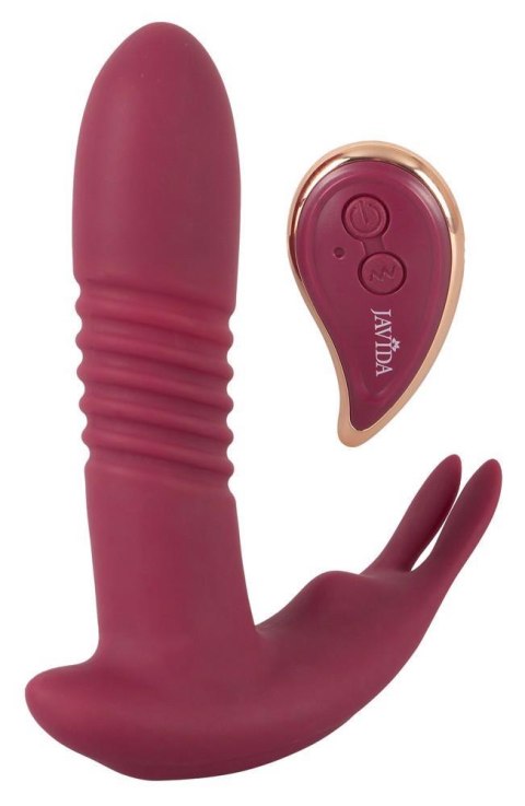 Wibrator Javida RC hands free silikonowy z pilotem USB JAVIDA