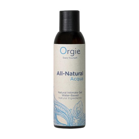 Żel intymny naturalny na bazie wody Orgie All Natural Acqua 150 ml Orgie