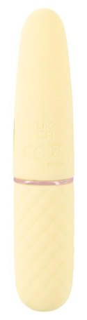 Mini wibrator Cuties silikonowy żółty USB 10,5 cm Cuties