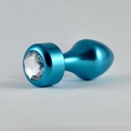 Korek analny aluminiowy Lovetoy niebieski Lovetoy