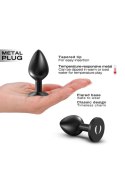 Korek analny metalowy ONIX Dorcel czarny L Dorcel