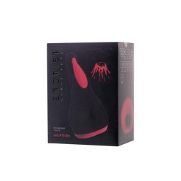 Masturbator silikonowy Erotist Eruption czarny 18,5 cm Erotist
