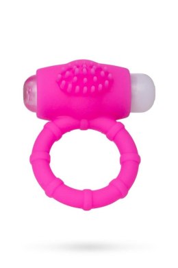 Silikonowy pierścień wibrujący AToys Nevy różowy 2.5 cm A-Toys