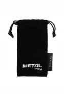 Srebrny korek analny z czerwonym kryształkiem Metal by TOYFA Metal by TOYFA