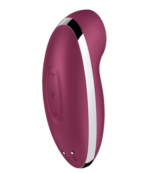 Stymulator łechtaczki Satisfyer Tap Climax 2 czerwony USB Satisfyer