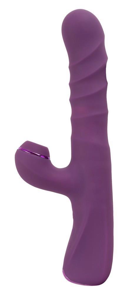 Wibrator króliczek Javida pchnący USB 24 cm JAVIDA