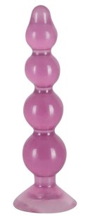 Kule analne You2Toys przezroczysto fioletowe 4 kulki 13 cm You2Toys