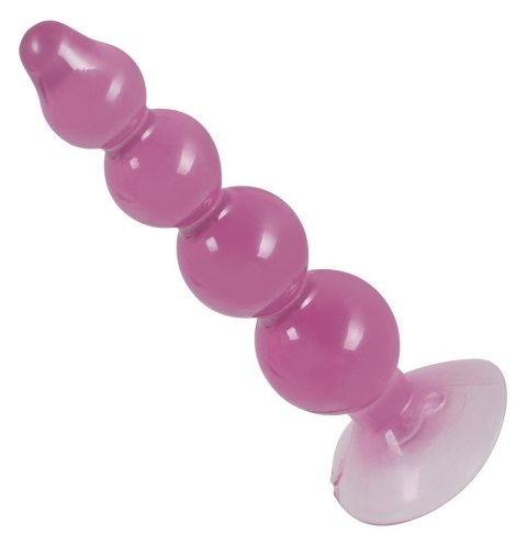 Kule analne You2Toys przezroczysto fioletowe 4 kulki 13 cm You2Toys