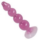 Kule analne You2Toys przezroczysto fioletowe 4 kulki 13 cm You2Toys