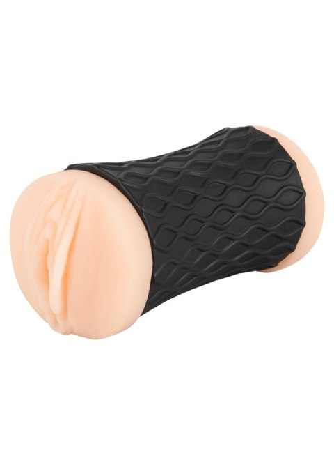 Masturbator Nature Skin z pochwą i odbytem skóra 14 cm Nature Skin