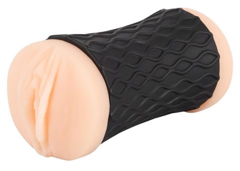 Masturbator Nature Skin z pochwą i odbytem skóra 14 cm Nature Skin