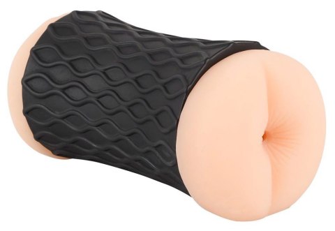 Masturbator Nature Skin z pochwą i odbytem skóra 14 cm Nature Skin