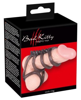 Pierścień erekcyjny Bad Kitty sześciopierścieniowy 7 cm Bad Kitty