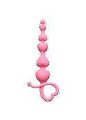 Początkujące kulki analne silikonowe Lola Toys różowe 18 cm Lola Toys