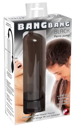 Pompka próżniowa Bang Bang do penisa czarny 20 cm Bang Bang