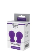 Pompki ssące na sutki silikonowe Dream Toys fioletowe Dream Toys