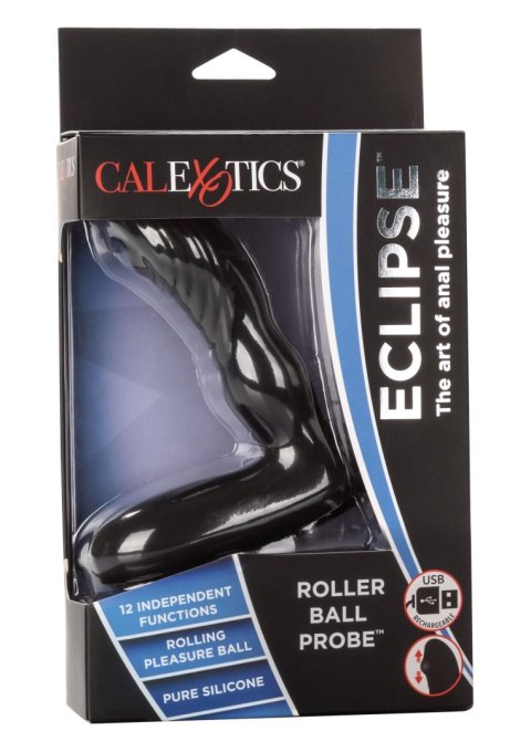 Sonda analna Calexotics Eclipse z rotującą kulką czarna CalExotics