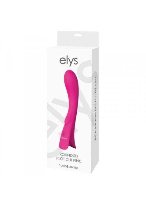 Wibrator Elys Roundish Plot Clit różowy USB wodoodporny Elys