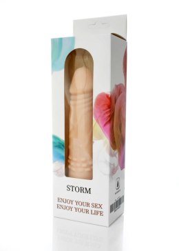 Wibrator realistyczny Storm CyberSkin 12 trybów B - Series Weather
