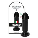 Dildo PVC Toyz4lovers Gino Black 10.5 cm Toyz4lovers