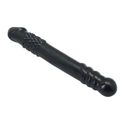 Dildo podwójne Timeless Twofold Toyz4lovers czarny 25 cm TPE Toyz4lovers