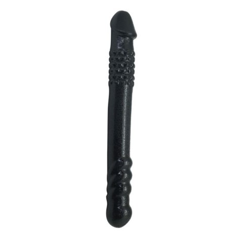Dildo podwójne Timeless Twofold Toyz4lovers czarny 25 cm TPE Toyz4lovers