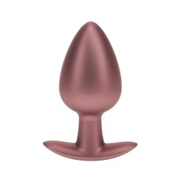 Korek analny silikonowy Ouch! Large 8,9 cm różowe złoto Ouch!