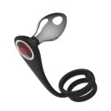 Masażer prostaty Pleasure Bully Toyz4lovers z pierścieniami 11,6 cm Toyz4lovers