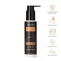 Olejek do masażu czekoladowy rozgrzewający Oils of Pleasure 120 ml Lube4lovers