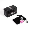 PINK HEART METAL BUTT PLUG S Secret Play
